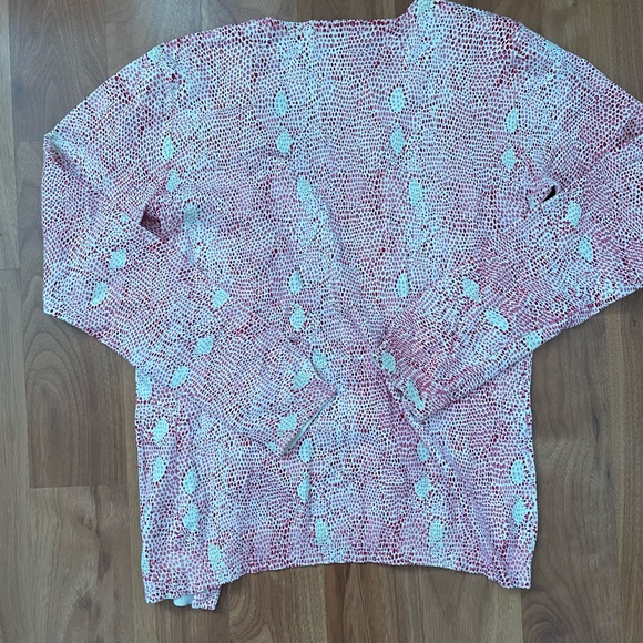 Harold's snake print silk cardigan y2k vibes - Picture 5 of 6